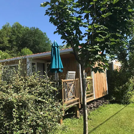 Camping-Gites Au Songe Du Valier Seix Exterior foto